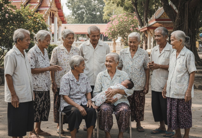 泰國人口連五年「出生少於死亡」　經濟陷長期隱憂