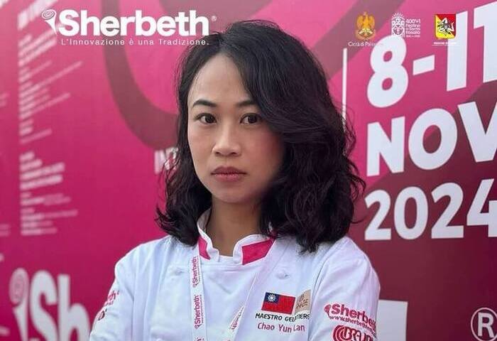 趙韻嵐奪義大利冰淇淋賽首獎   義媒大讚台灣No.1