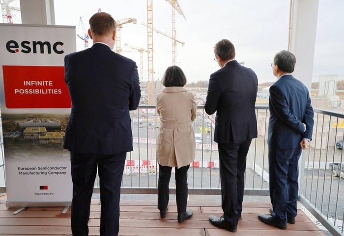 蔡英文訪歐積電：對台積電歐洲廠充滿信心