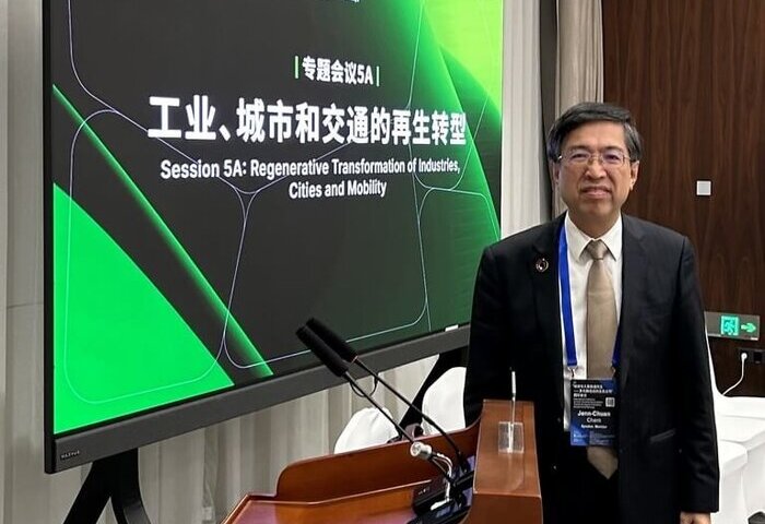 唐獎陳振川受邀羅馬俱樂部　談災後重建、永續運輸