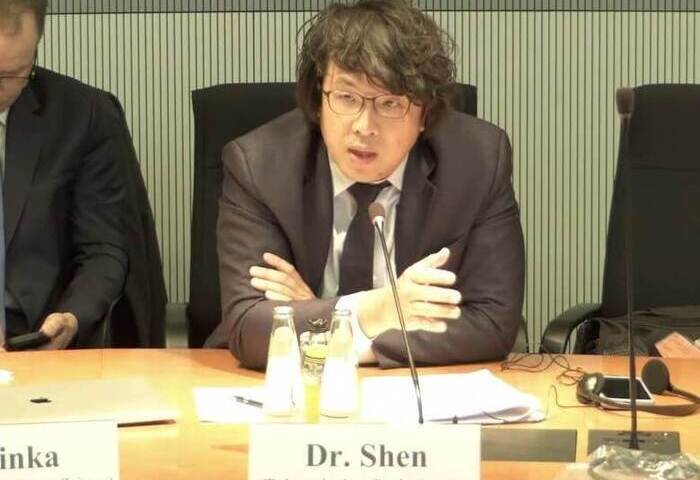 沈伯洋德國國會作證　說明台灣受中國假訊息攻擊經驗