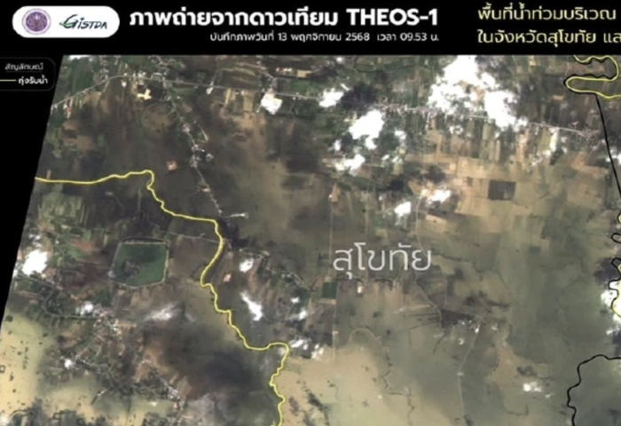 衛星揭露　中部淹水擴大