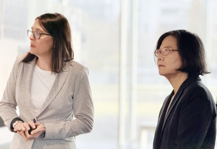 蔡英文柏林行程回顧歷史　強調民主陣營合作重要性