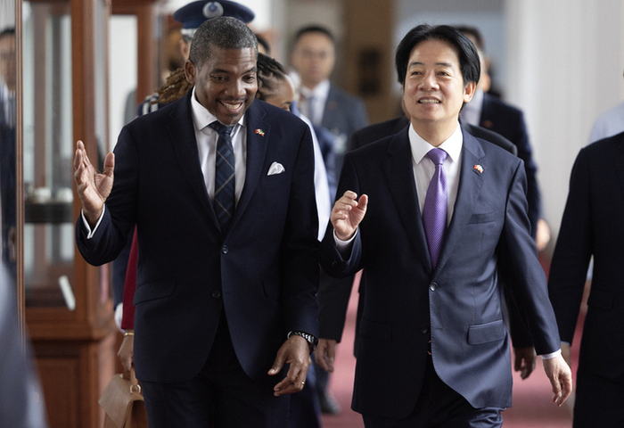 接見聖克里斯多福訪團　總統期待兩國更多元國際合作