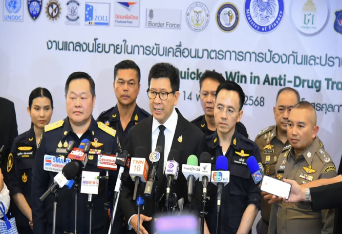三方合作啟動　泰打擊毒物流