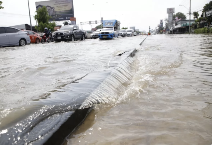 潮位恐創高點　曼谷沿岸拉警報