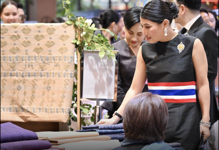 泰國工藝躍國際　公主主持靛染研討會