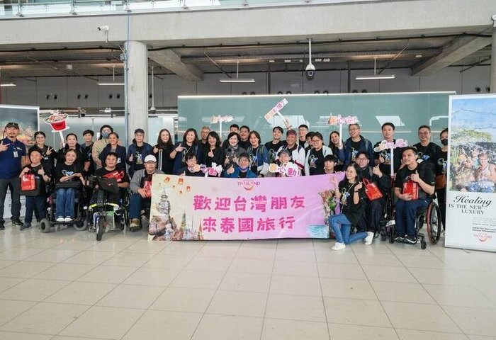 泰官員接待29名台身障旅客　盼推廣無障礙旅遊景點