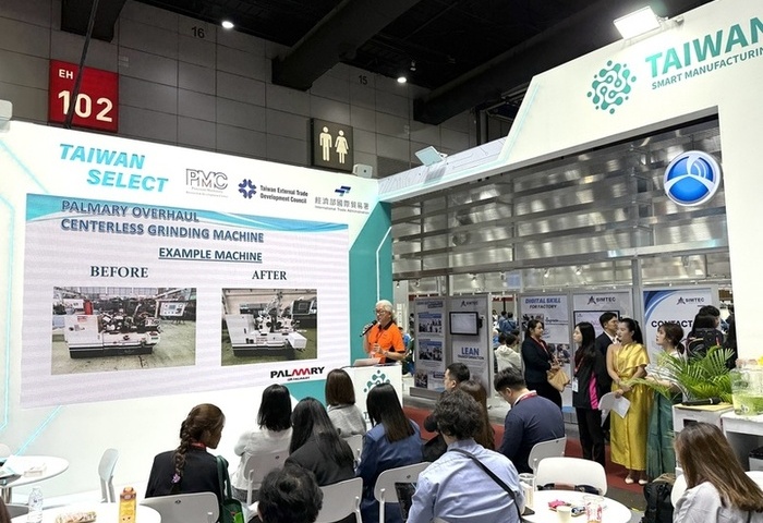 台機械廠曼谷分享智慧製造技術　非紅供應鏈成台優勢