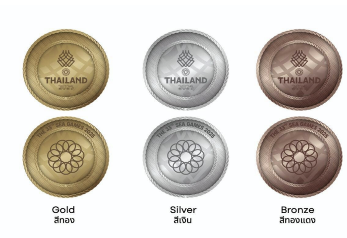 泰國揭曉新屆賽會獎牌　泰式美學結合體育意象
