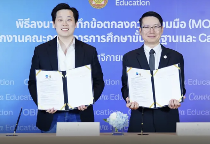 Canva 攜泰國教委會推教育版　600 萬師生免費用三年