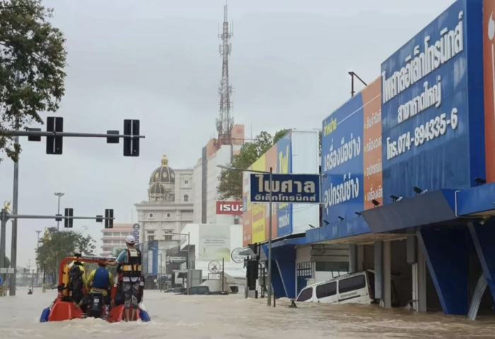 南部洪災延燒　泰國數位部設戰情室 24 小時監控