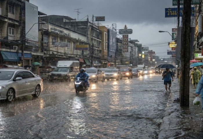 中國冷高壓籠罩　全泰降溫　南部警戒豪雨積水