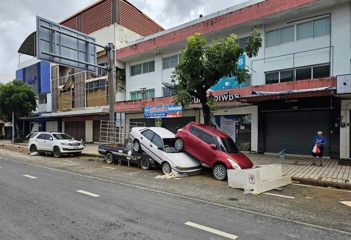 泰國南部洪災水位下降　台商物資救濟助復原