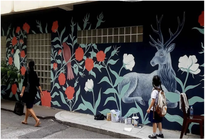 街頭藝術風波落幕　曼谷裸像壁畫重現新樣貌