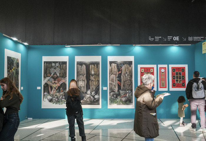 畢爾包藝博會「聚焦台灣」　跨世代版畫家西國獻藝