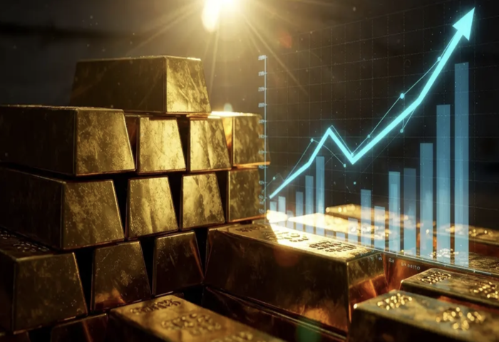 金價展望看俏　機構投資人預期明年上看每盎司五千美元