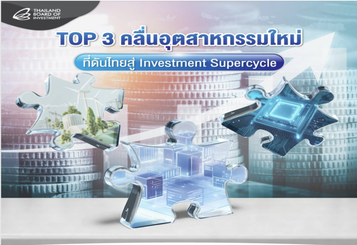 三大核心產業領軍 泰迎向投資超循環