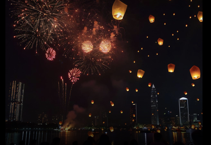 曼谷跨年防災升級　市府禁放煙火與天燈七天嚴格巡查