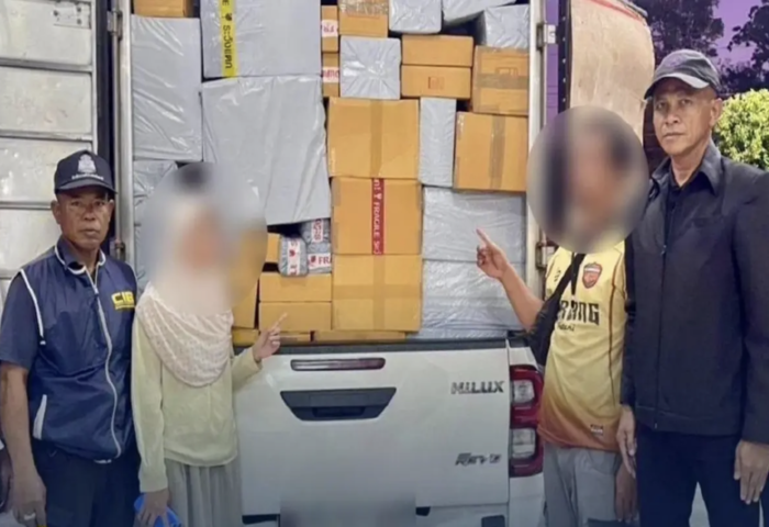 警方查獲61萬餘支未稅菸　貨運據點成地下倉庫