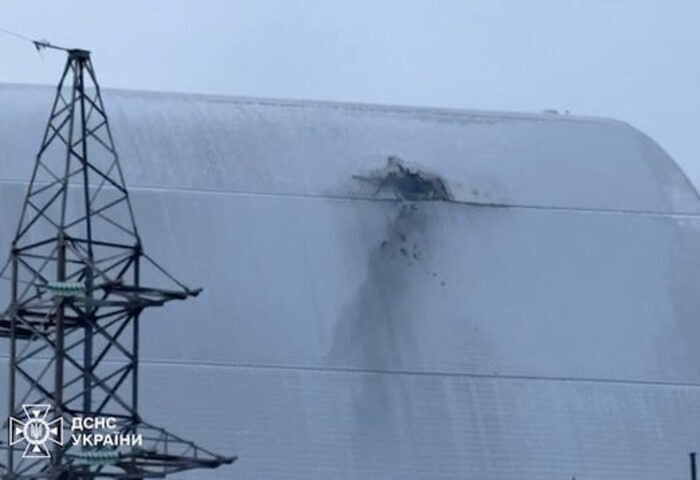 車諾比核電廠防護罩遭無人機損壞　失去主要安全功能