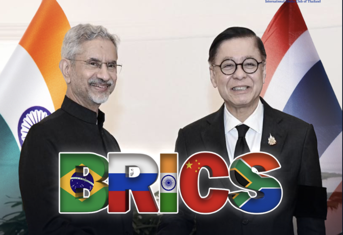 泰冀升格BRICS會員　尋求印度支持入會程序