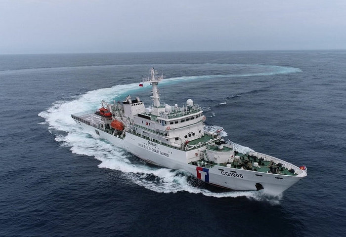 中國公務船台海中線以西演練　海巡全程掌握動態