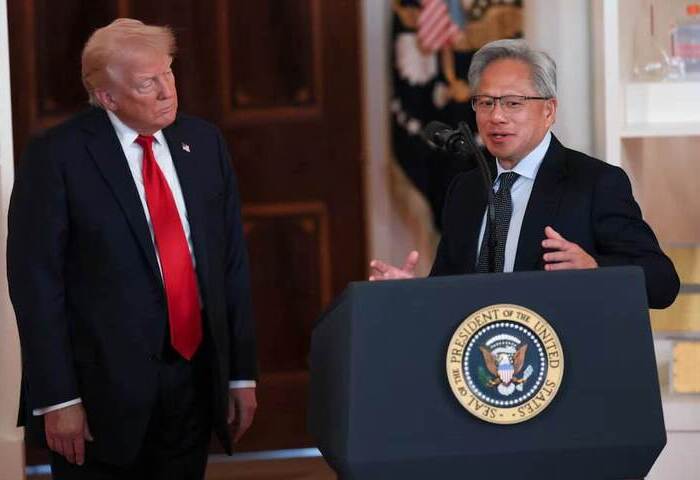 川普：符合國安條件下 允許輝達對中出口H200晶片