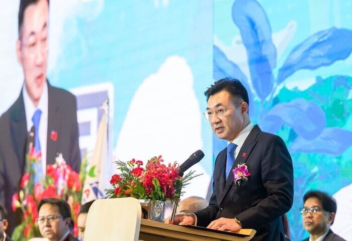 訪新加坡出席台商活動　江啟臣：立院會做最強後盾