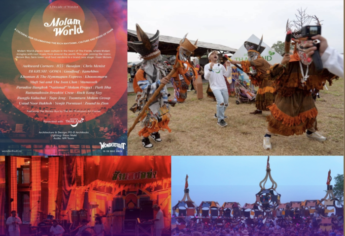 泰觀局推莫蘭音樂　登上Wonderfruit舞台