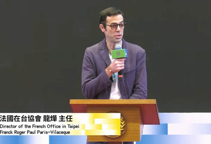讚青年百億圓夢計畫　法駐台代表：法國永遠歡迎台灣