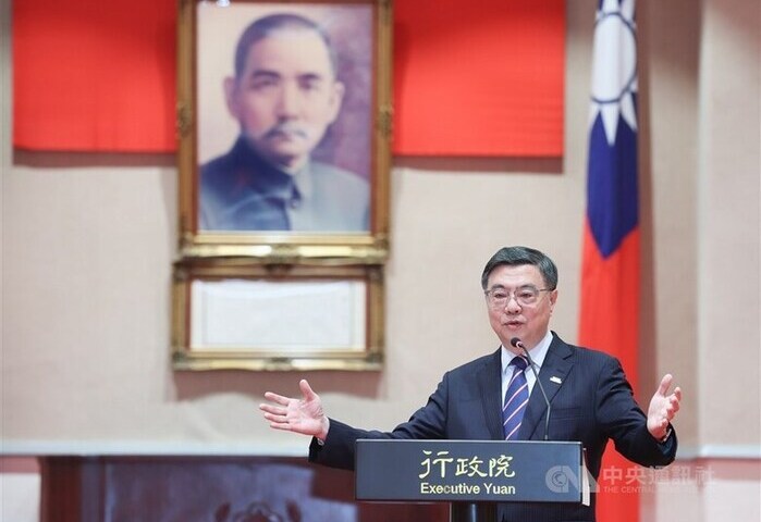 卓榮泰：必將善盡民主憲政守門人職責　勇敢國人請同行