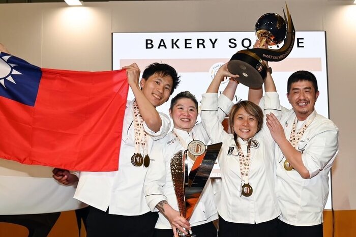 台灣4麵包主廚組隊　勇奪世界盃聖誕麵包冠軍