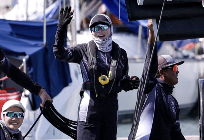 王后率國家帆船隊奪2勝　SEA Games首日領先
