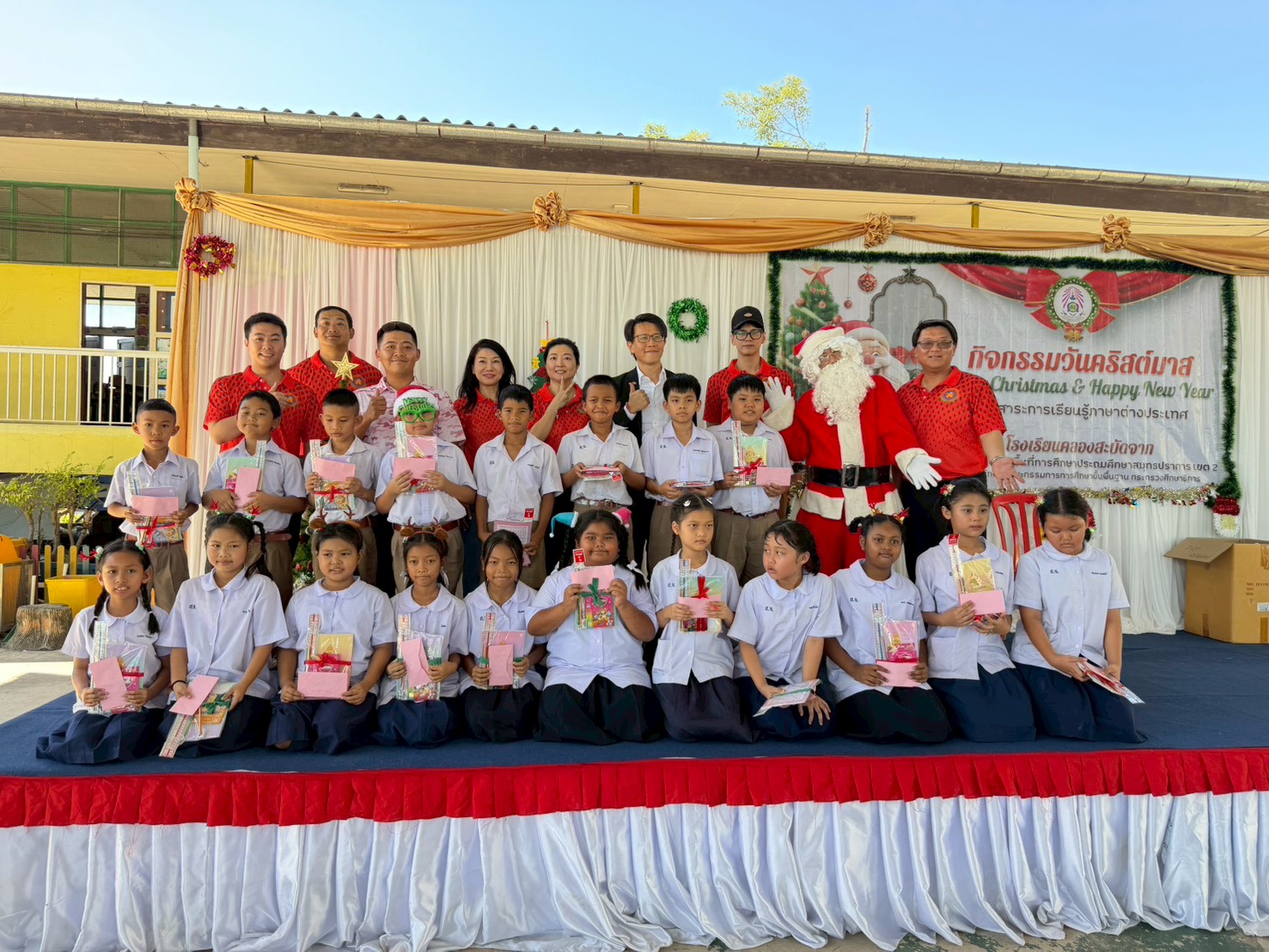 走入校園送溫暖　北欖台商連續三年回饋泰國社會