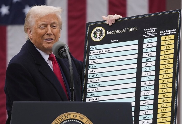 川普關稅上路8個月台灣23%商品遭課稅　貿易夥伴中最低