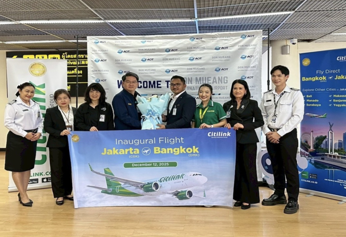 印尼廉航直飛曼谷　Citilink首航登場