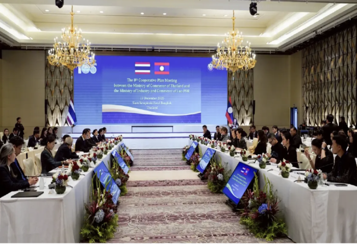 泰寮商務部會商合作藍圖　雙邊貿易目標2570年破1,100億美元