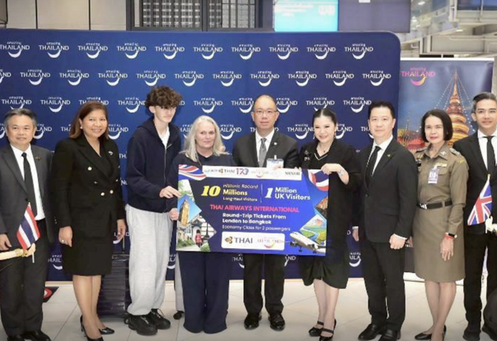 英國赴泰旅客破百萬　長程市場來客數創新高