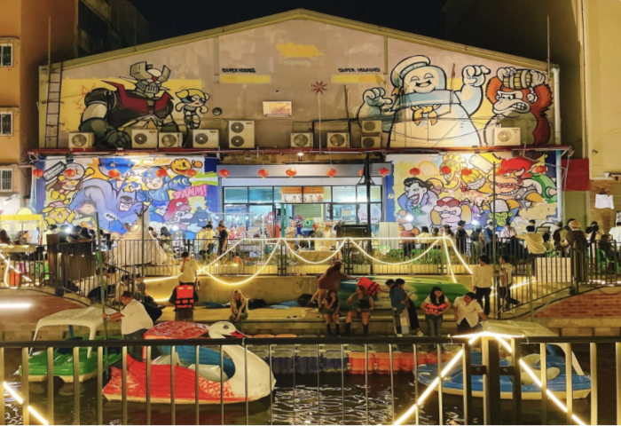 曼谷藝術漫步登場　50餘位創作者齊聚翁昂運河