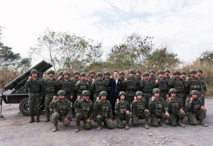 Altius-600M無人機首實彈射擊　顧立雄視導操演實況