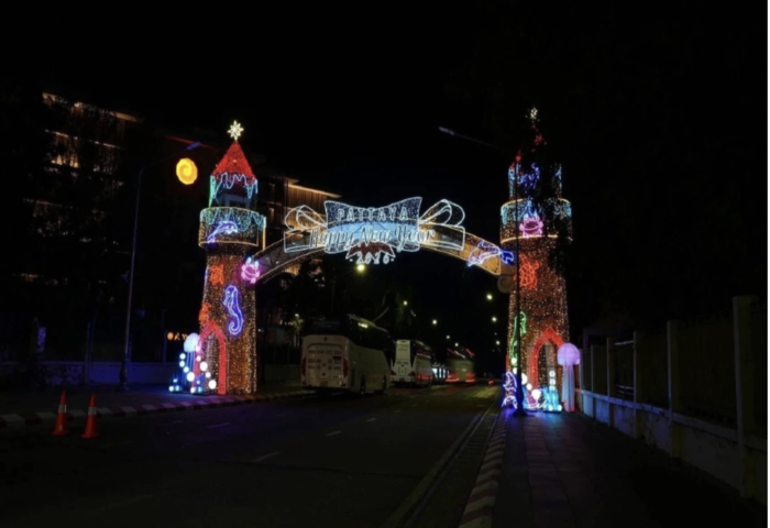 芭達雅點亮歲末迎新　11處地標燈飾同步登場