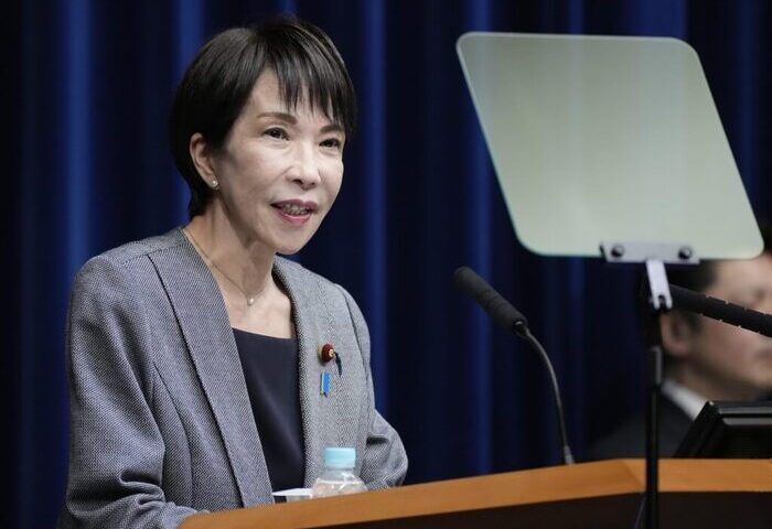 日經民調：高市早苗內閣支持率75％ 連3個月突破7成