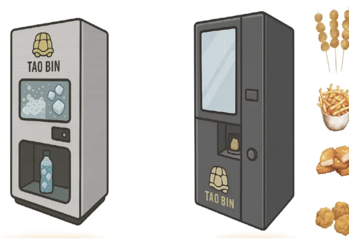 TaoBin拓展自動販售　炸物與製冰設備上線