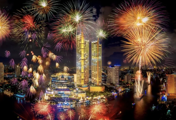 曼谷登上全球鏡頭　亞太跨年同步直播