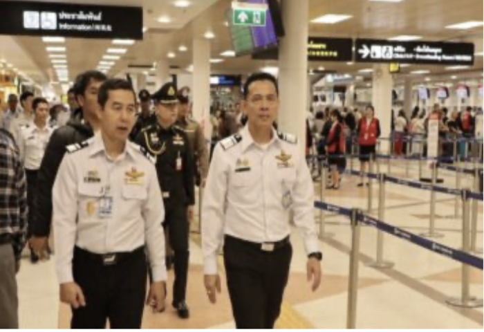 清邁機場年節戒備升級　旅客量創新高