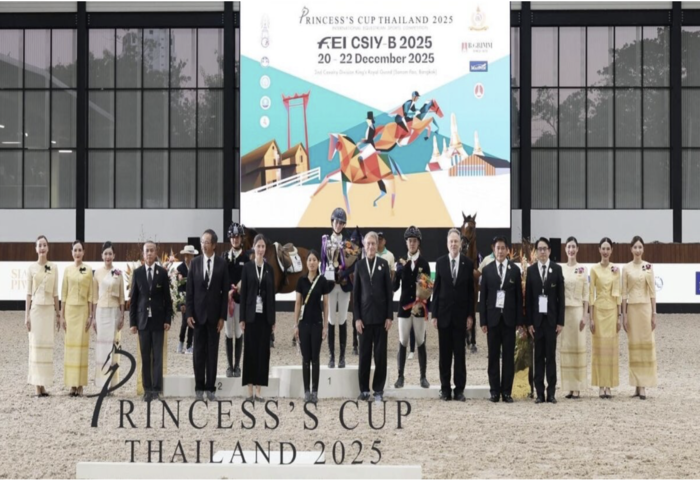 詩麗梵娜瓦麗公主主持開幕　2025公主盃馬術賽登場