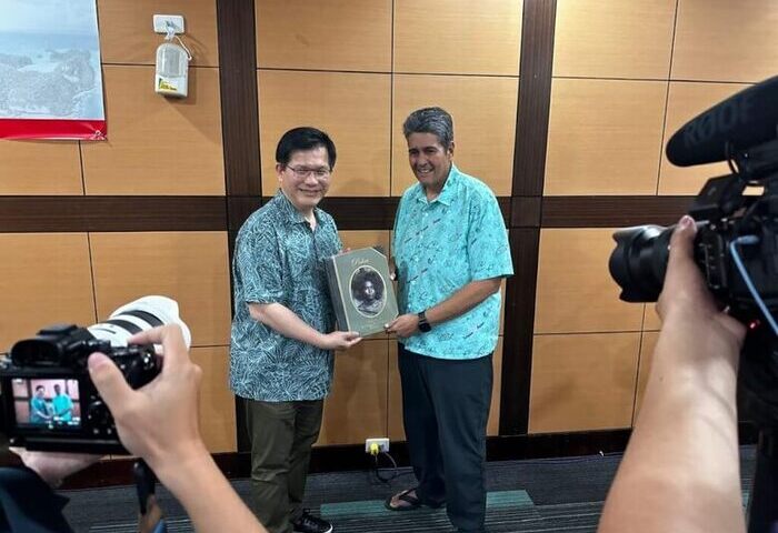 林佳龍訪帛琉與美官員同框　日本、澳洲大使同行