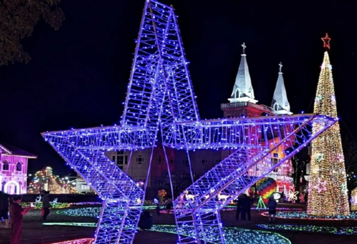 那空拍儂冬季節登場　聖誕星辰遊行迎跨年2026