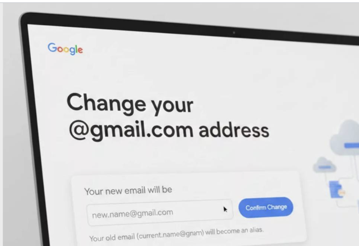 Google更新帳戶機制　Gmail信箱可改名不失資料
